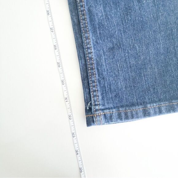 Rockies Slim Low Rise Jeans Charleston Blue Stretch Women's 6 Long NWT - Picture 8 of 11